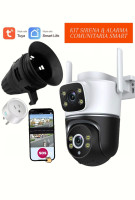 F8-8MP Combo Seguridad Smart Cámara con Sirena 90W